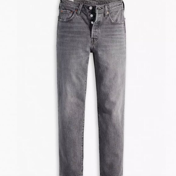 Levi's 501 Original Cropped Jeans - Picture 3 of 7